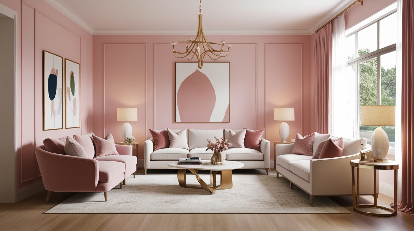 Elegant Combinations for Bedrooms & Living Rooms