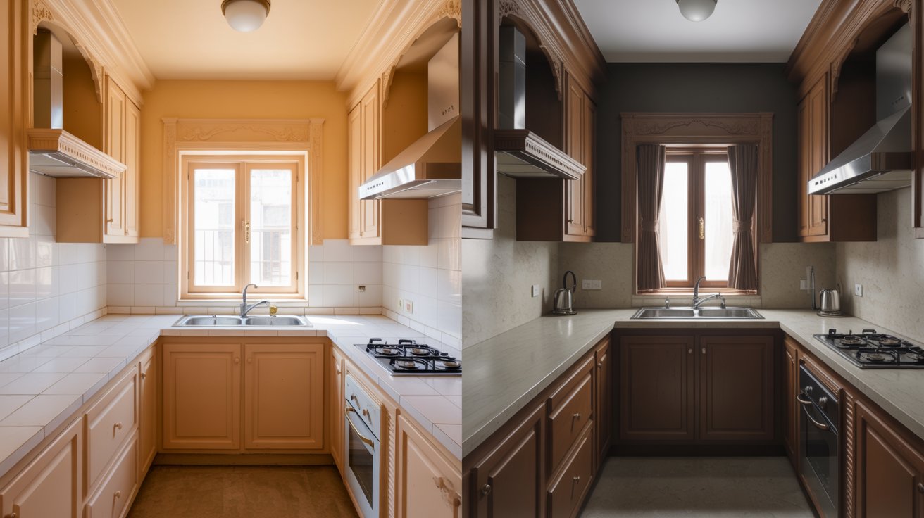 Kitchen Size Should Influence Colour Choices