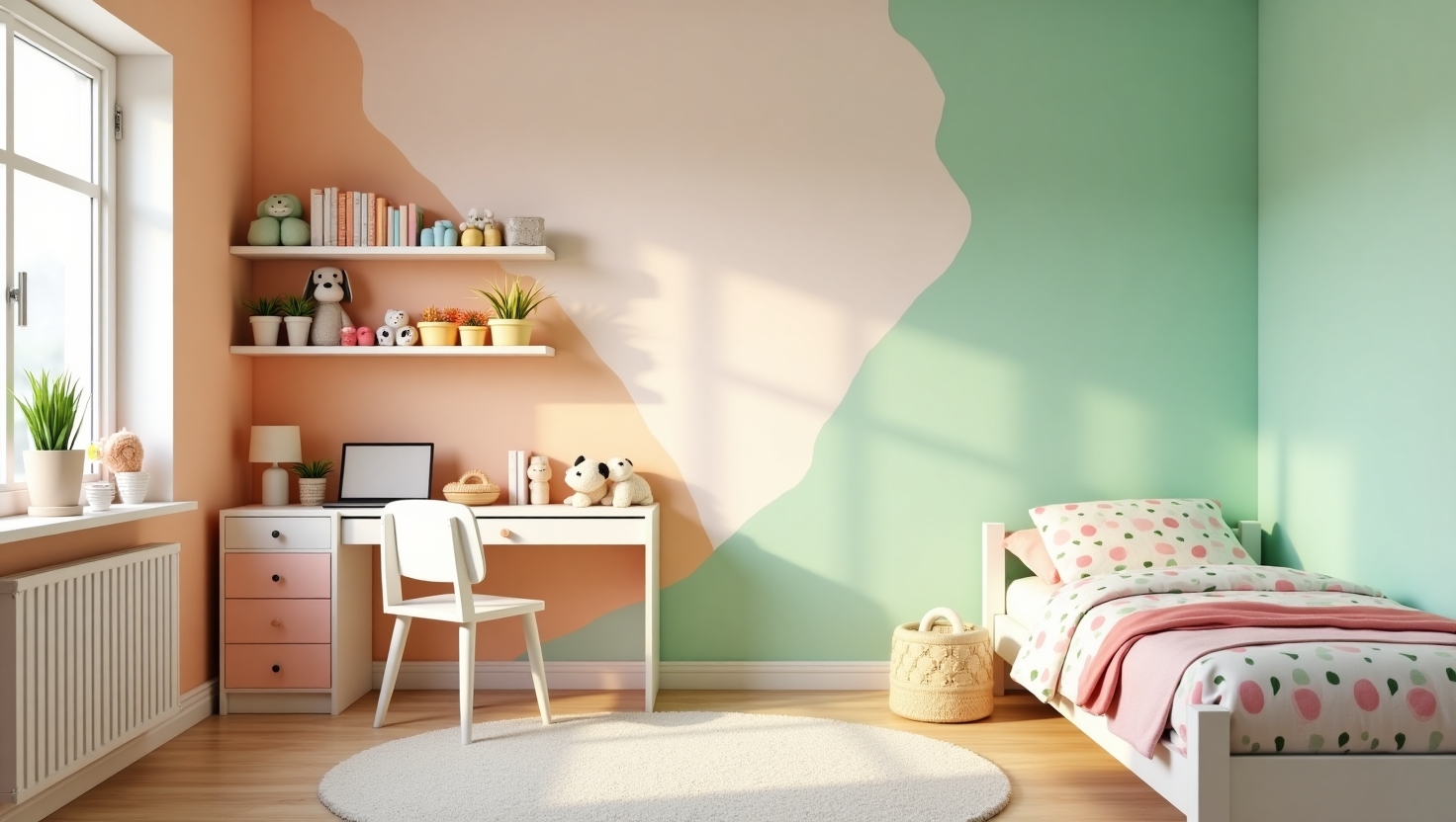 Playful Pastel Shades for Kids Rooms