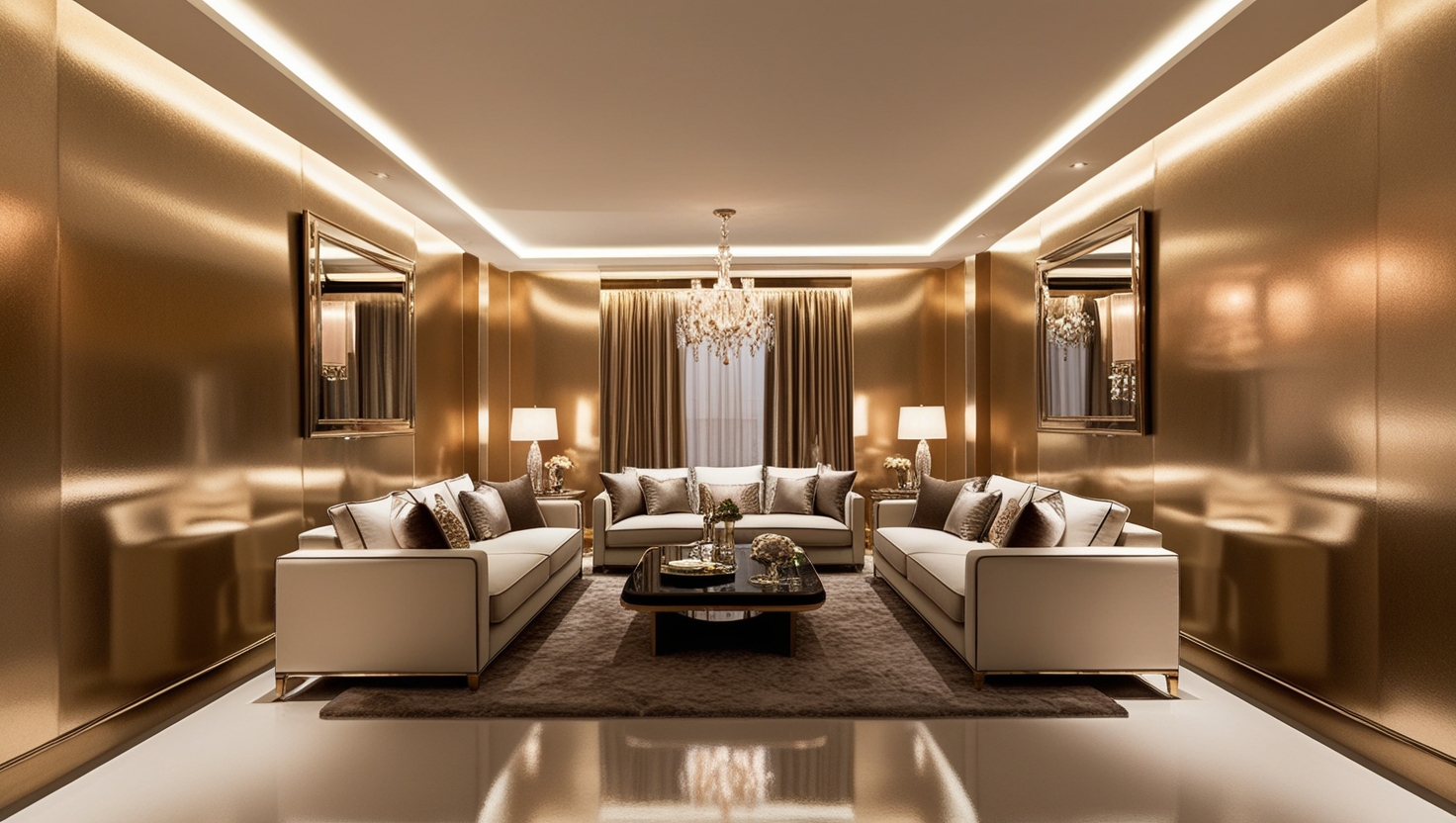 Transform Your Living Space with Luminous Elegance