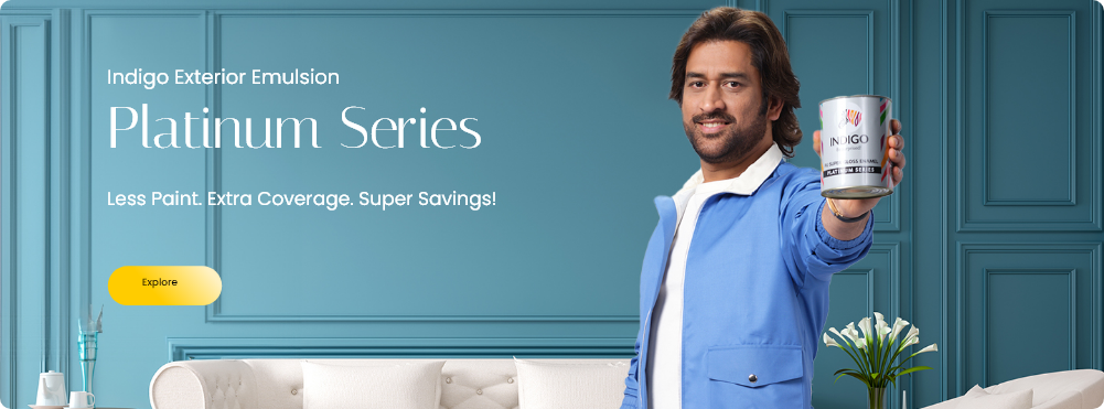 Indigo Paints Brand Ambassador - MS Dhoni Image 6