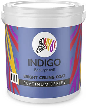 Indigo Bright Ceiling Coat Platinum
