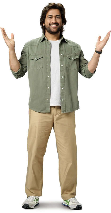 Indigo Paints Brand Ambassador - MS Dhoni Image 2