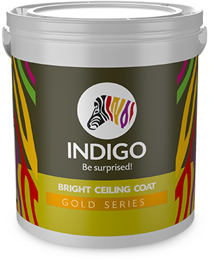 Indigo Bright Ceiling Coat Gold
