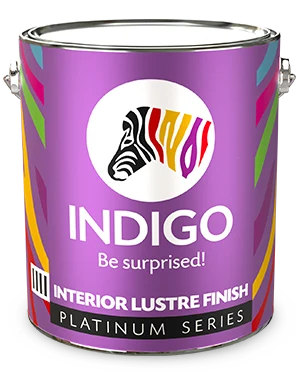 Indigo Interior Lustre Finish