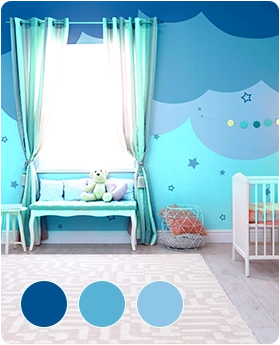Indigo Kids Room Trending Colours Image 10