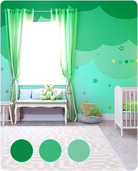 Indigo Kids Room Trending Colours Image 11-1
