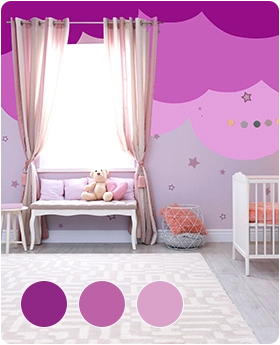 Indigo Kids Room Trending Colours Image 12