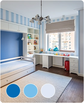 Indigo Kids Room Trending Colours Image 3