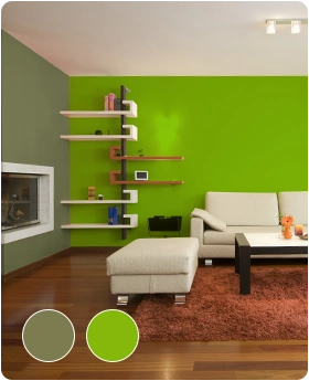 Indigo Living Room Trending Colours Image 4