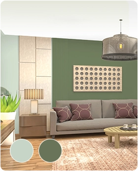 Indigo Living Room Trending Colours Image 6
