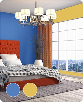 Indigo Master BedroomTrending Colours Image 10