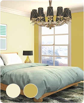 Indigo Master Bedroom Trending Colours Image 5