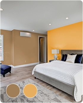 Indigo Master Bedroom Trending Colours Image 9