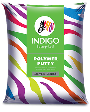 Indigo Polymer Putty Silver