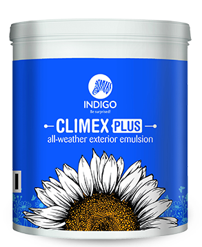 Indigo Climax Plus, all weather exterior emulsion