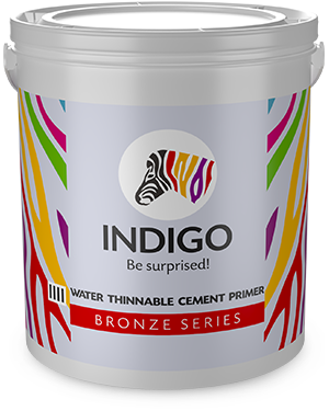 Indigo Water Thinnable Cement Primer Bronze