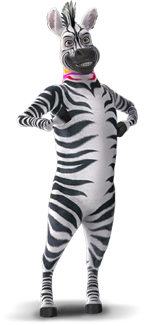 Indigo Paints Zebro Mascot Image 6